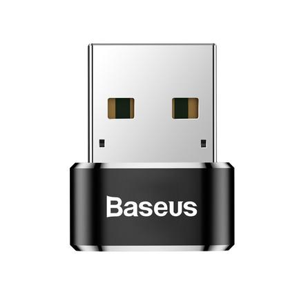 Baseus USB Male to Type-C Female Adapter Converter Black thumbnail