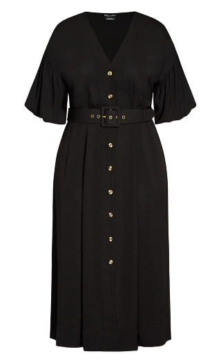 DRESS GOLDEN HOUR - Black - XXS / 12 thumbnail