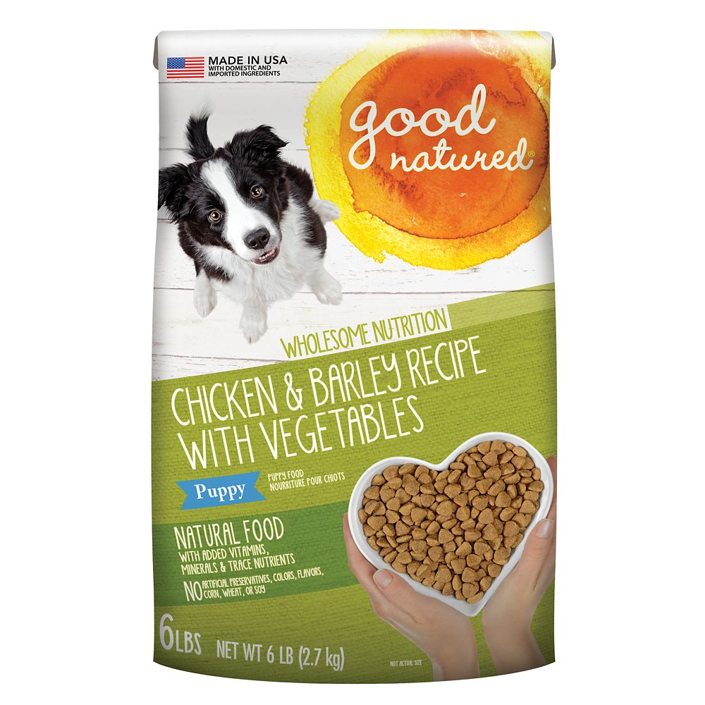 Good Natured, Puppy Food - Natural, Chicken and Barley Size: 6 Lb, Kibble