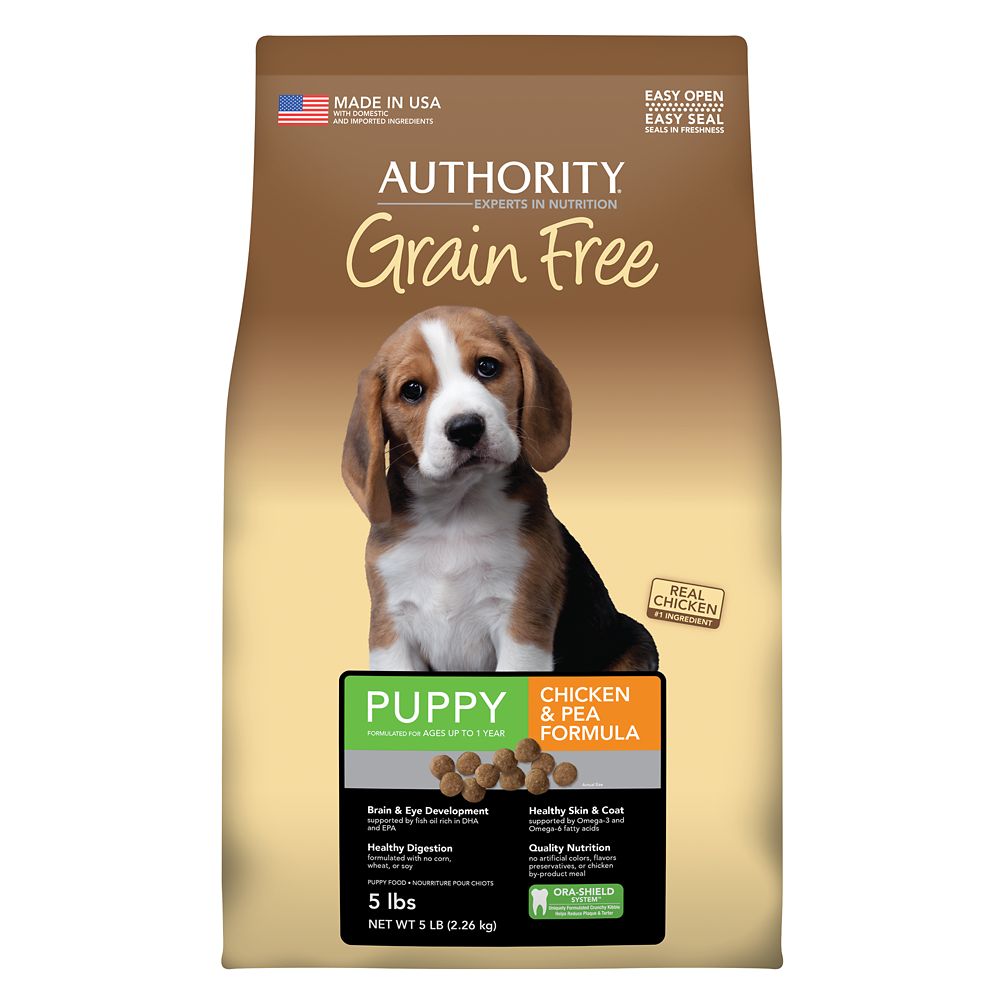 Authority Puppy Food Size: 5 Lb, Chicken, Kibble