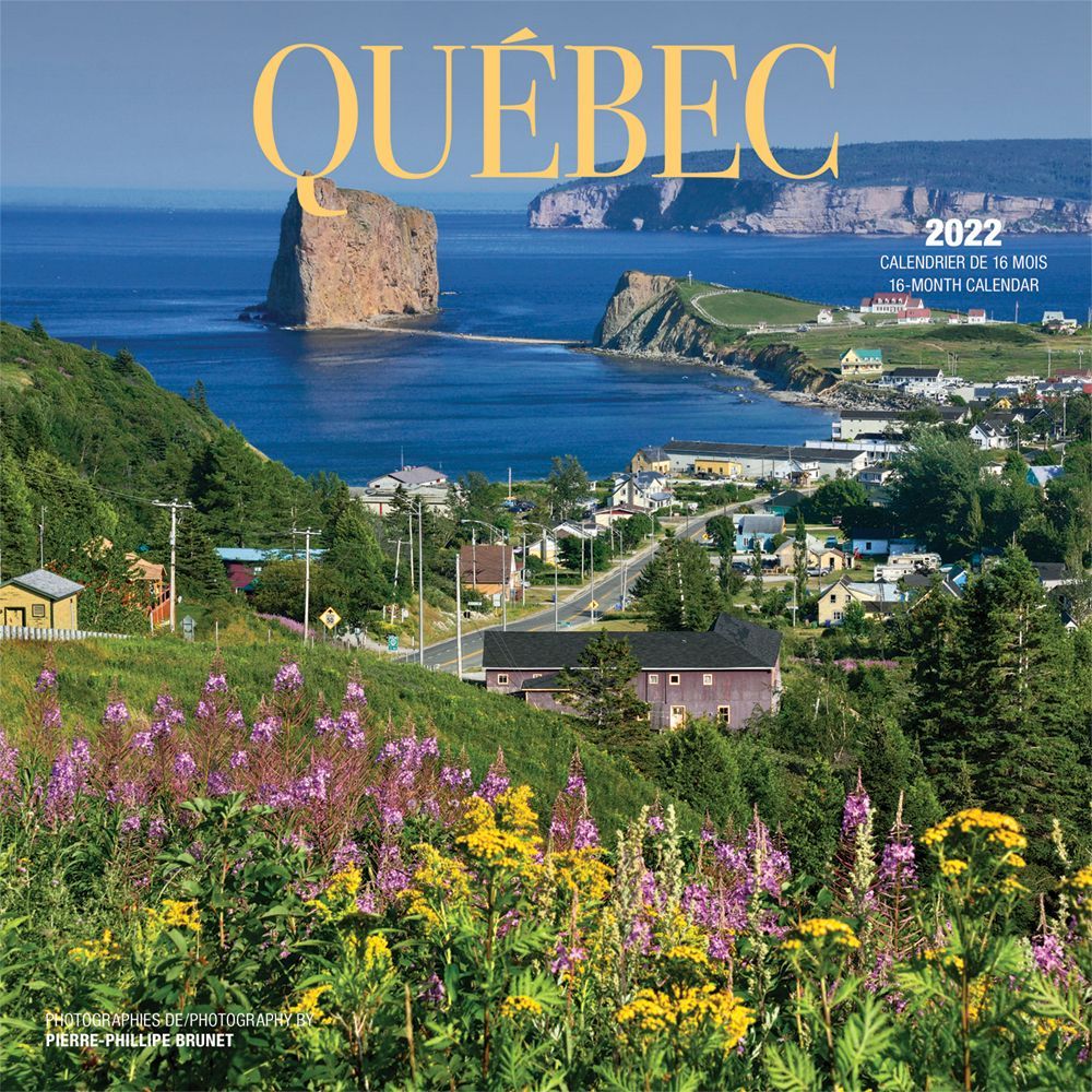 Quebec 2022 Wall Calendar