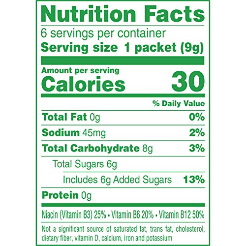 Crystal Light Pure Mixed Berry Energy Drink Mix with Caffeine and B Vitamins (48 on-the-Go Packets  8 Packs of 6) thumbnail