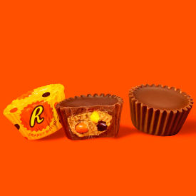REESE'S Milk Chocolate Peanut Butter Cups Miniatures with REESE'S PIECES Candy, 10.2 Oz, 3 Pack