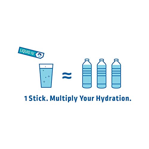 Liquid I.V. Hydration Multiplier - Passion Fruit - Hydration Powder Packets | Electrolyte Supplement Drink Mix | Low Sugar | Easy Open Single-Serving thumbnail