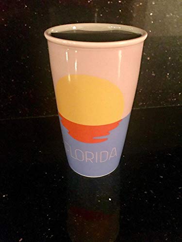 Starbucks Florida Double Wall Ceramic Traveler for Coffee or Tea - 12 Ounces … thumbnail