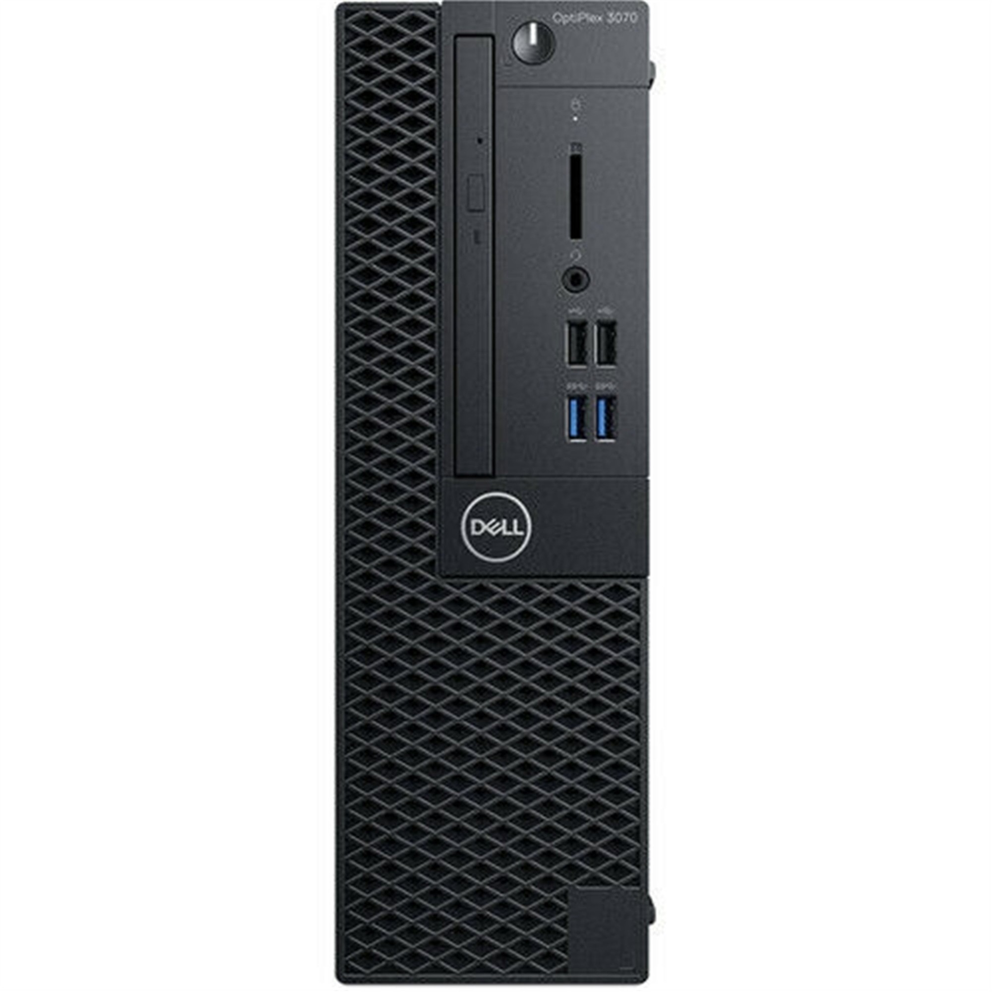 Dell Optiplex 3070 SFF 16GB 512GB SSD Core I5-10600 3.3GHz Win10P,Black (Refurbished)