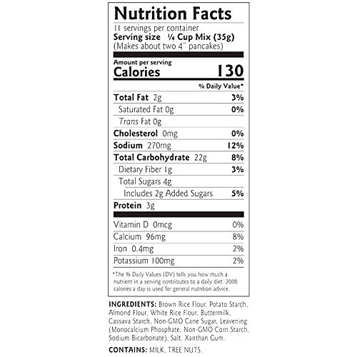 Gluten-Free Pancake and Waffle Mix by Birch Benders, Made with Brown Rice Flour, Potato, Cassava, Almond, and Cane Sugar, Family Pack, Just Add Water, thumbnail