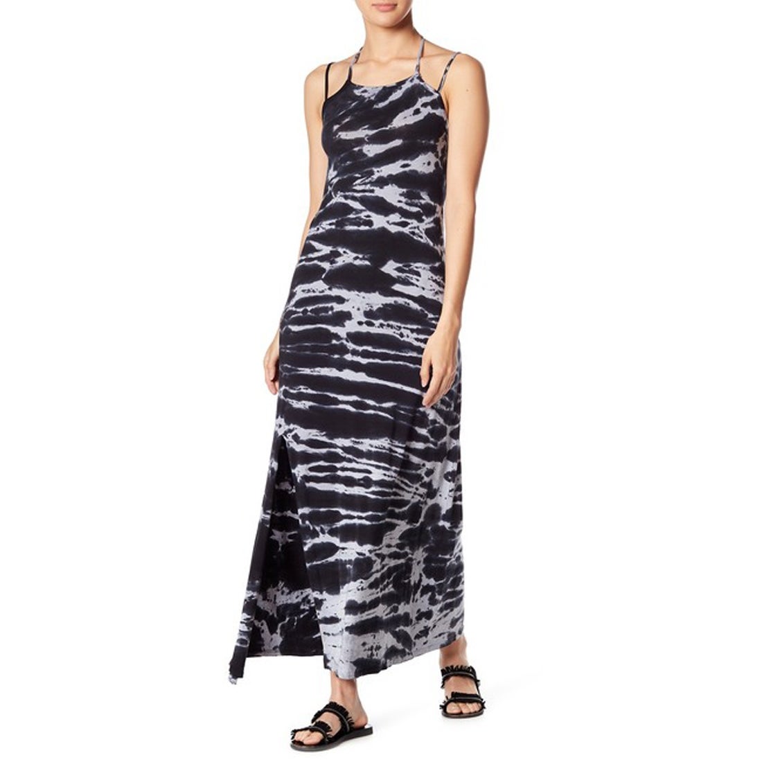 Go Couture Strappy Apron Maxi Dress, Wash TBD, X-Large