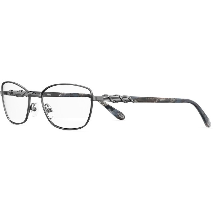 Emozioni 4397 Full Rim Cat Eye/Butterfly Ruthenium Eyeglasses