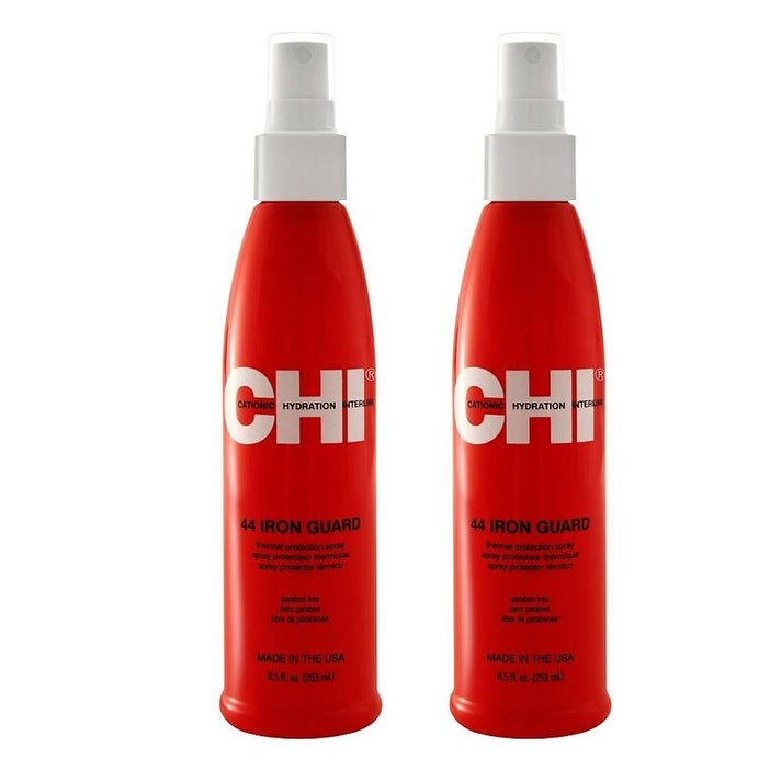 CHI 44 Iron Guard Thermal Protection Spray 8.5 Oz Pack of 2 (17 Oz)