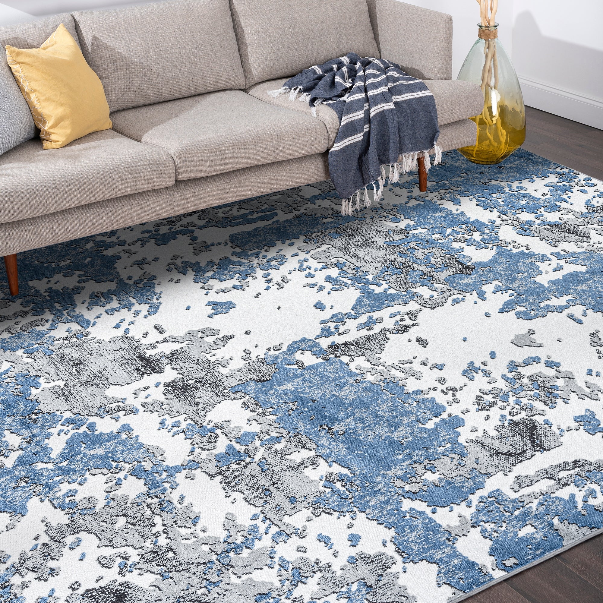 Wyman Modern & Contemporary Abstract Indoor Area Rug thumbnail