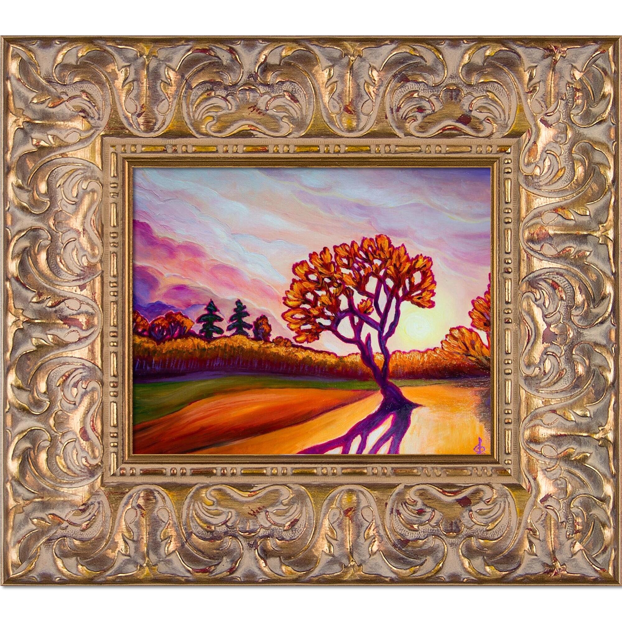 ArtistBe Golden Hour in October with Espana Gold Frame, 15