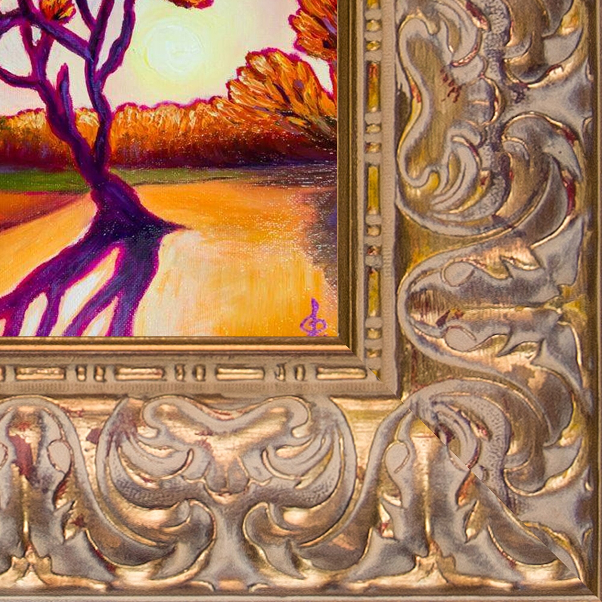 ArtistBe Golden Hour in October with Espana Gold Frame, 15