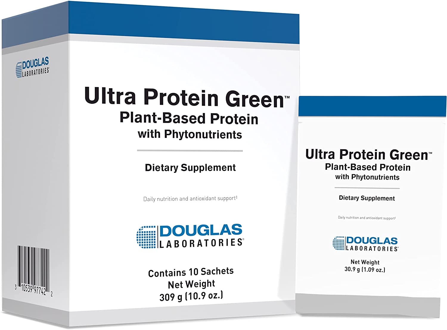 Ultra Protein Green - 1 Box of 10 Sachets