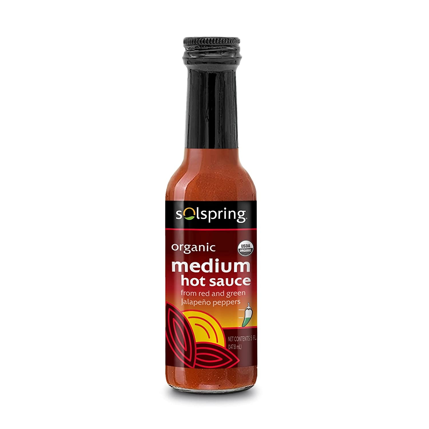 Biodynamic Organic Hot Sauce 5 Fl Oz (100 Ml) Yeast Free by Solspring
