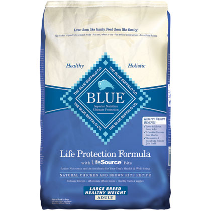 Blue Buffalo Blue Life Protection Chicken, Formula Weight Control Large Breed Dog Food, 30 Lbs