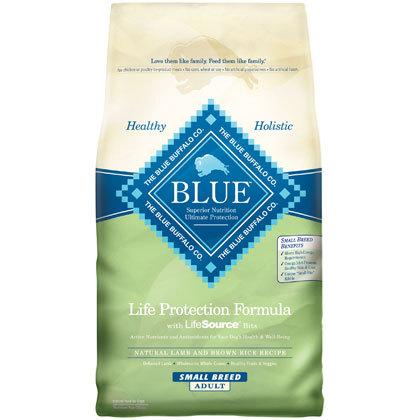 Blue Buffalo Life Protection Formula Natural Adult Small Breed Dry Dog Food, Lamb and Brown Rice, 6-lb