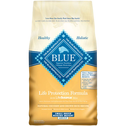 Blue Buffalo Life Protection Formula Adult Healthy Weight Small Breed Dry Dog Food, 15 Lbs