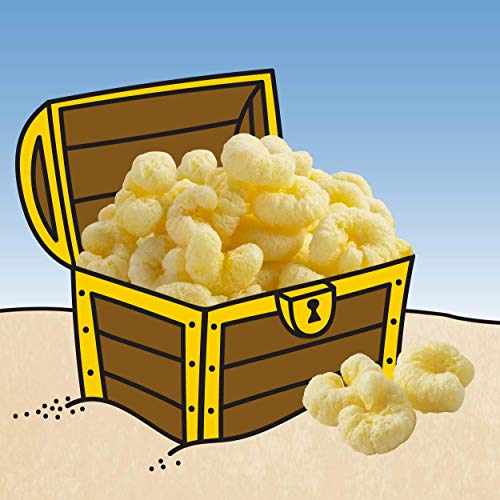 Pirate's Booty Aged White Cheddar Cheese Puffs, 24ct, 0.5oz Snack Size Bags, Gluten Free, Healthy Kids Snacks, 100 Calorie Snack Packs thumbnail