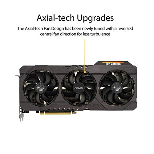 ASUS TUF Gaming GeForce RTX 3070 8GB GDDR6 PCI Express 4.0 X16 Video Card TUF-RTX3070-O8G-V2-GAMING thumbnail