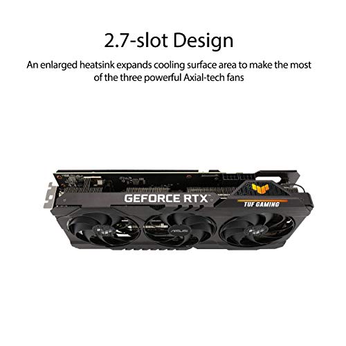 ASUS TUF Gaming GeForce RTX 3070 8GB GDDR6 PCI Express 4.0 X16 Video Card TUF-RTX3070-O8G-V2-GAMING thumbnail