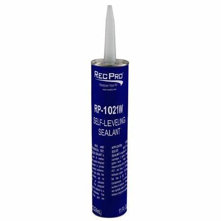 RecPro 1021 Self-Leveling RV Roof Sealant Trailer Roofing Repair Patch Glue Seal