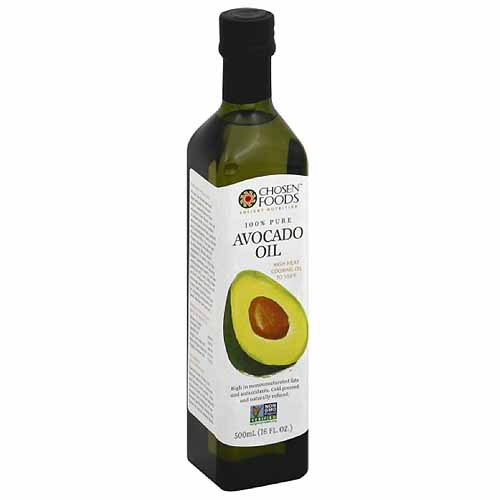 Chosen Foods 100% Pure Avocado Oil  16.9 Fl Oz  (Pack of 6)