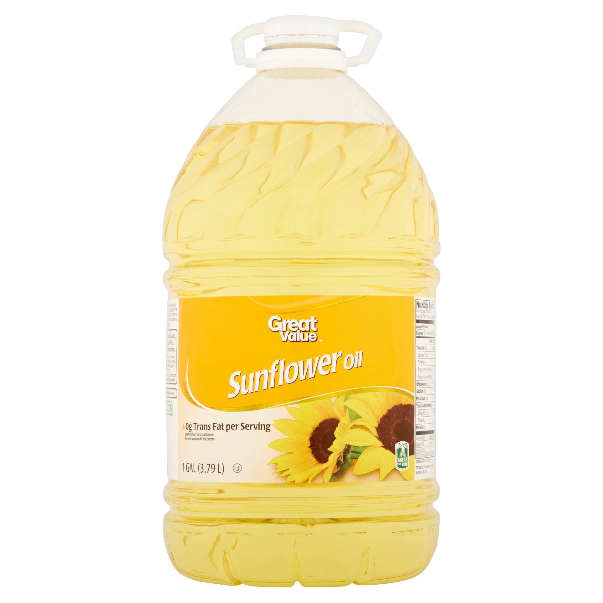Great Value Sunflower Oil, 1 Gal Image