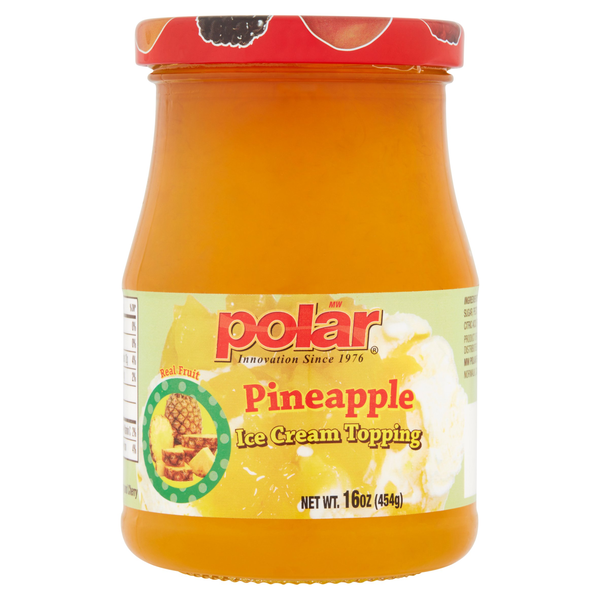 ICE CREAM TOPPING, PINEAPPLE