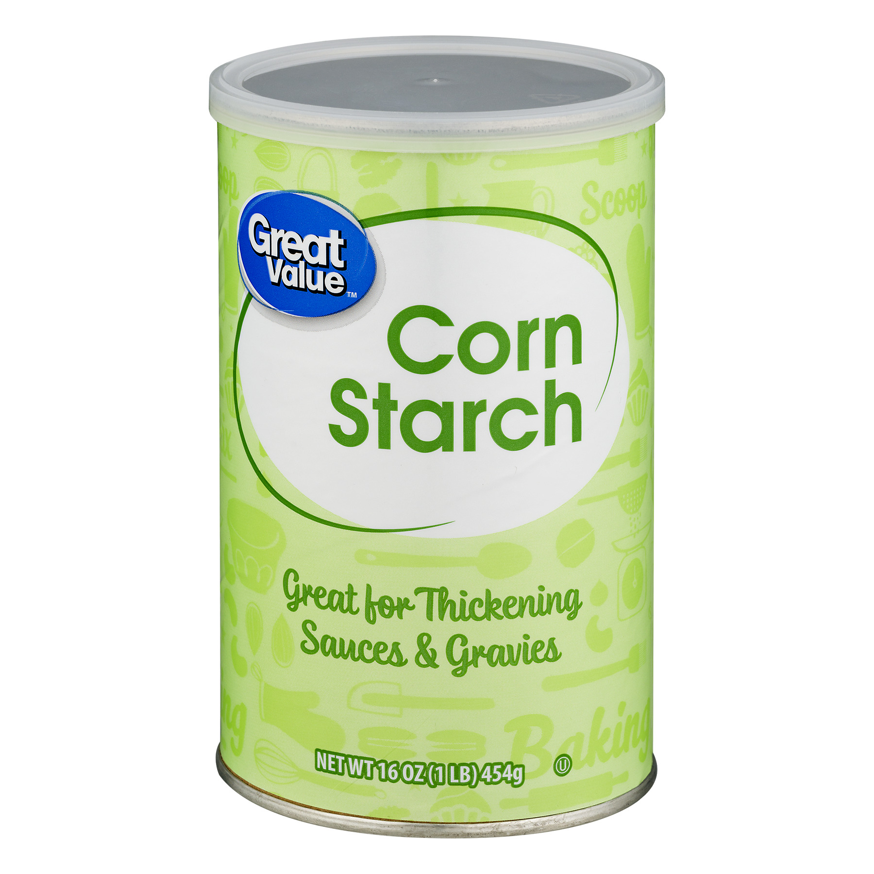 (4 Pack) Great Value Corn Starch, 16 Oz