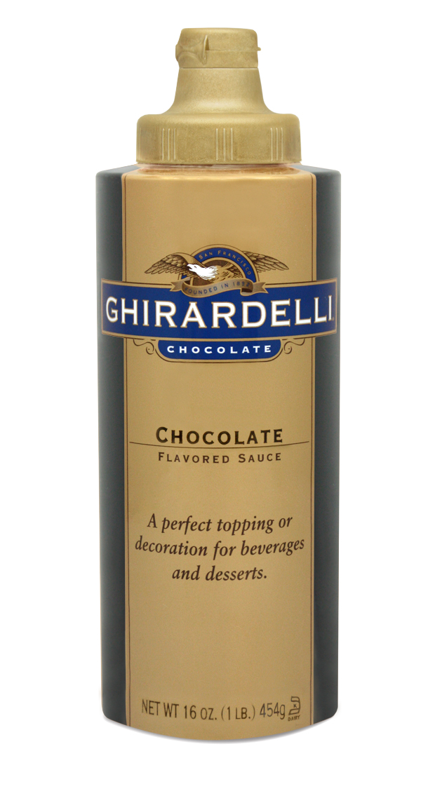 Ghirardelli Flavored Sauce, Chocolate, 16 Oz
