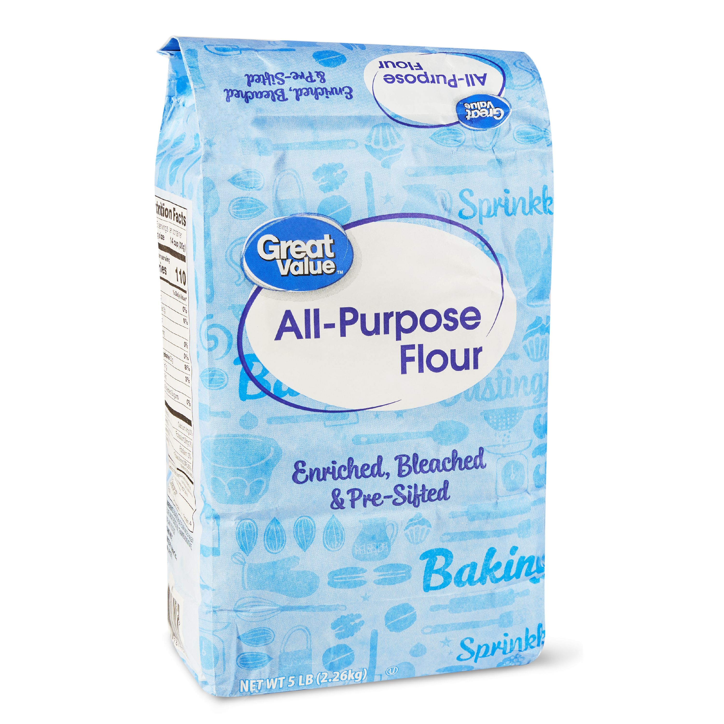 Great Value All-Purpose Flour, 5 Lb Image