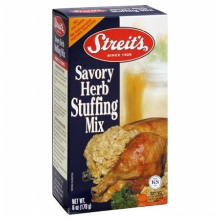 Streit's - Stuffing Mix Herb - Case Of 12 - 6 OZ