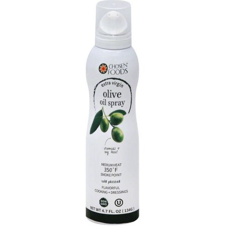 Chosen Foods Extra Virgin Olive Oil Spray, 4.7 Fl Oz, (Pack of 6)