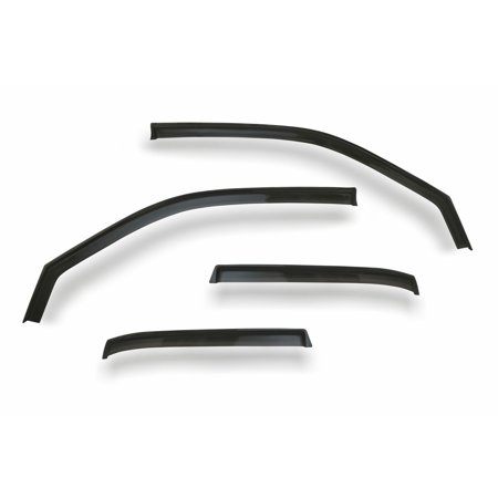 GTS 48575 Smoke Ventgard 4Pc for 1988-1994 Continental 4 Door
