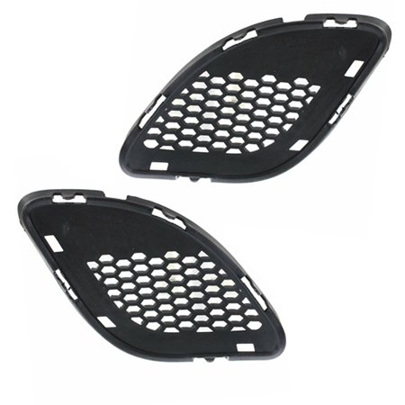 For 12-13 Grand Cherokee SRT-8 Front Bumper Cover Outer Grille Assembly SET PAIR