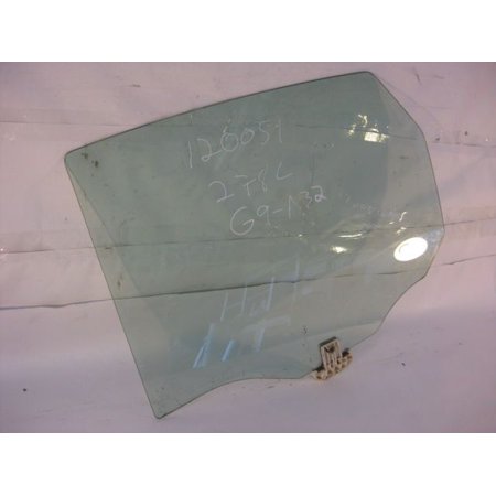 (Pre-Owned Original Parts)REAR DRIVER DOOR GLASS 00 01 02 03 04 05 06 07 08 09 10 11 Focus Tinted Sedan