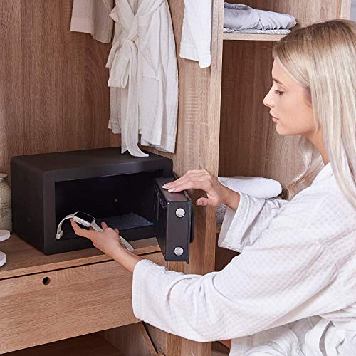 Yale YSEB/200/EB1 Safe Freestanding Safe 9.6 L Steel Black thumbnail