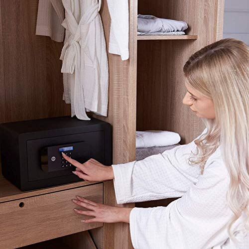 Yale YSEB/200/EB1 Safe Freestanding Safe 9.6 L Steel Black thumbnail