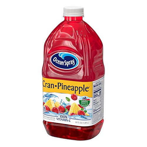 Ocean Spray Cran-Pineapple Juice Bottle, 64 Ounce (Pack of 8) thumbnail