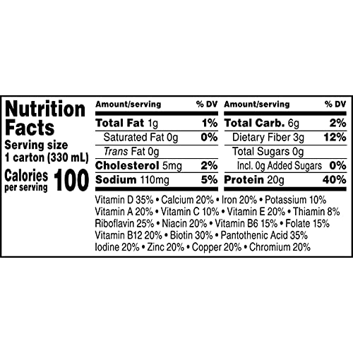 Muscle Milk Zero, 100 Calorie Protein Shake, Chocolate, 20g Protein, 11 Fl Oz, 12 Pack (Packaging May Vary) thumbnail
