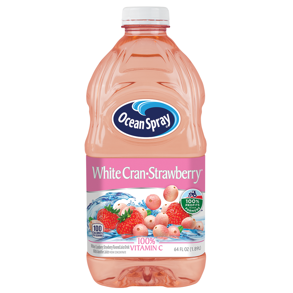 Ocean Spray White Cranberry Strawberry, 64 Oz | CVS