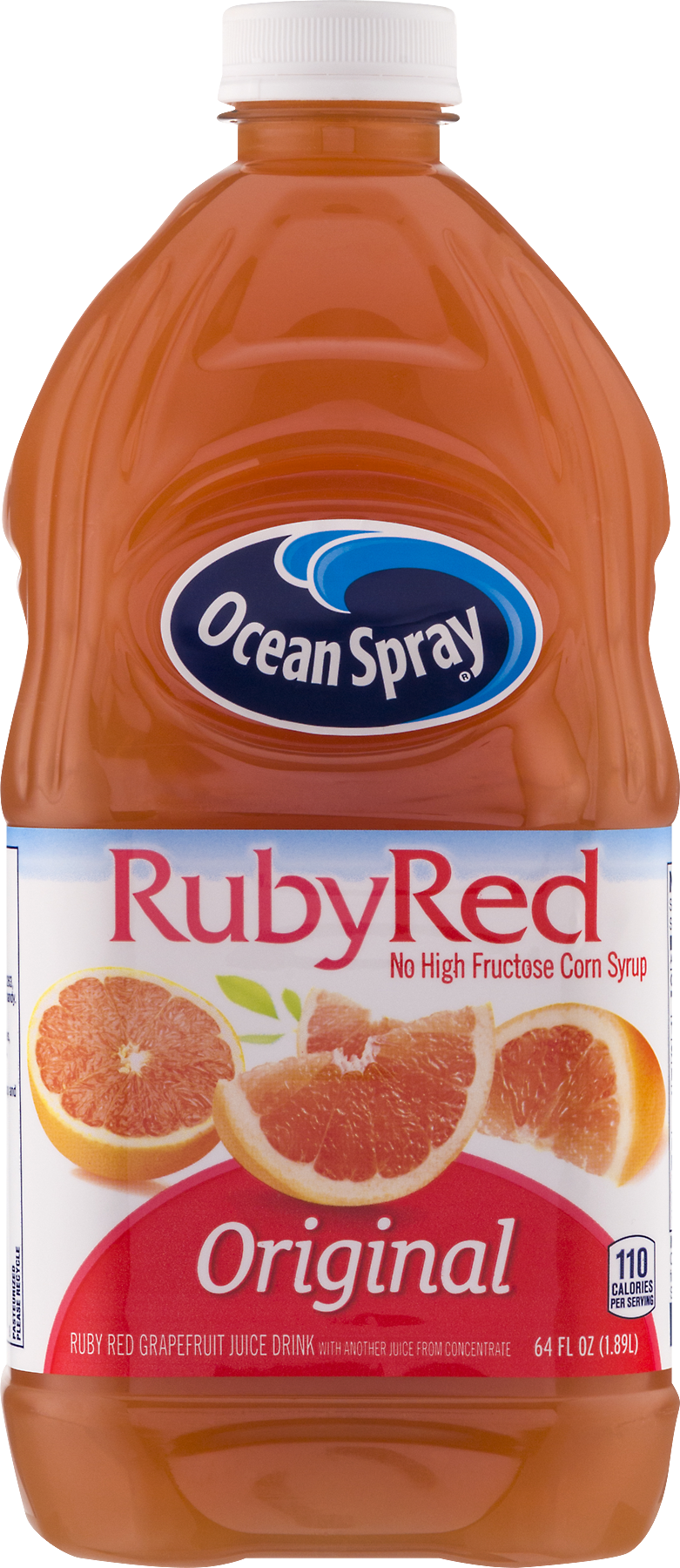 Ocean Spray, Grapefruit Juice Drink, 64 Oz (Case of 8)