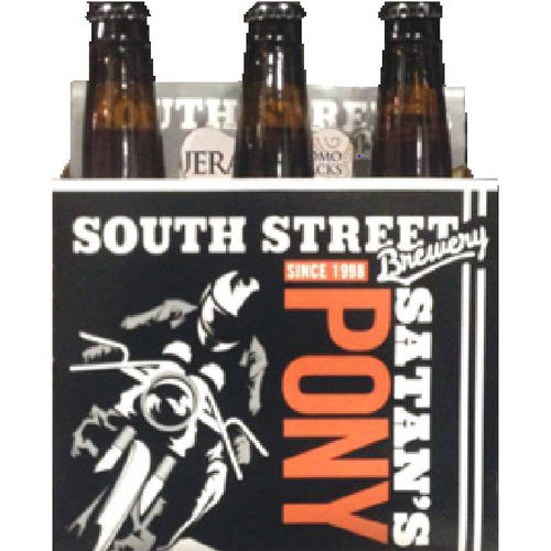 South Street Satans Pony Amber Ale, 6 Pack, 12 Fl Oz