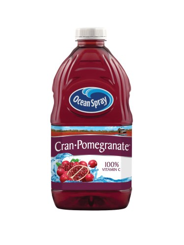 Ocean Spray, Cran Pomegranate Juice Drink, 64 Oz (Case of 8)