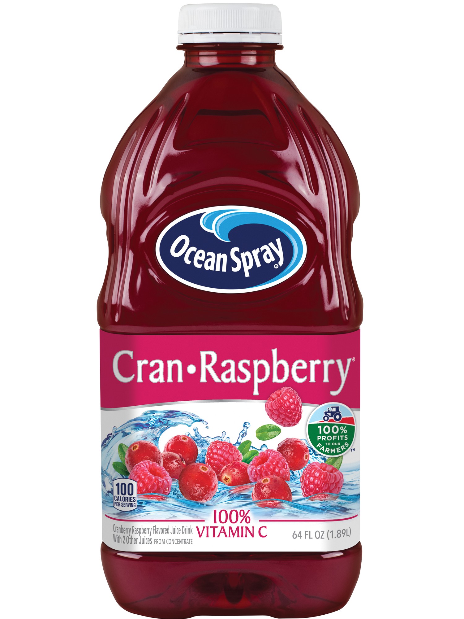 Ocean Spray, Cran-Raspberry Juice Drink, 64 Oz | CVS