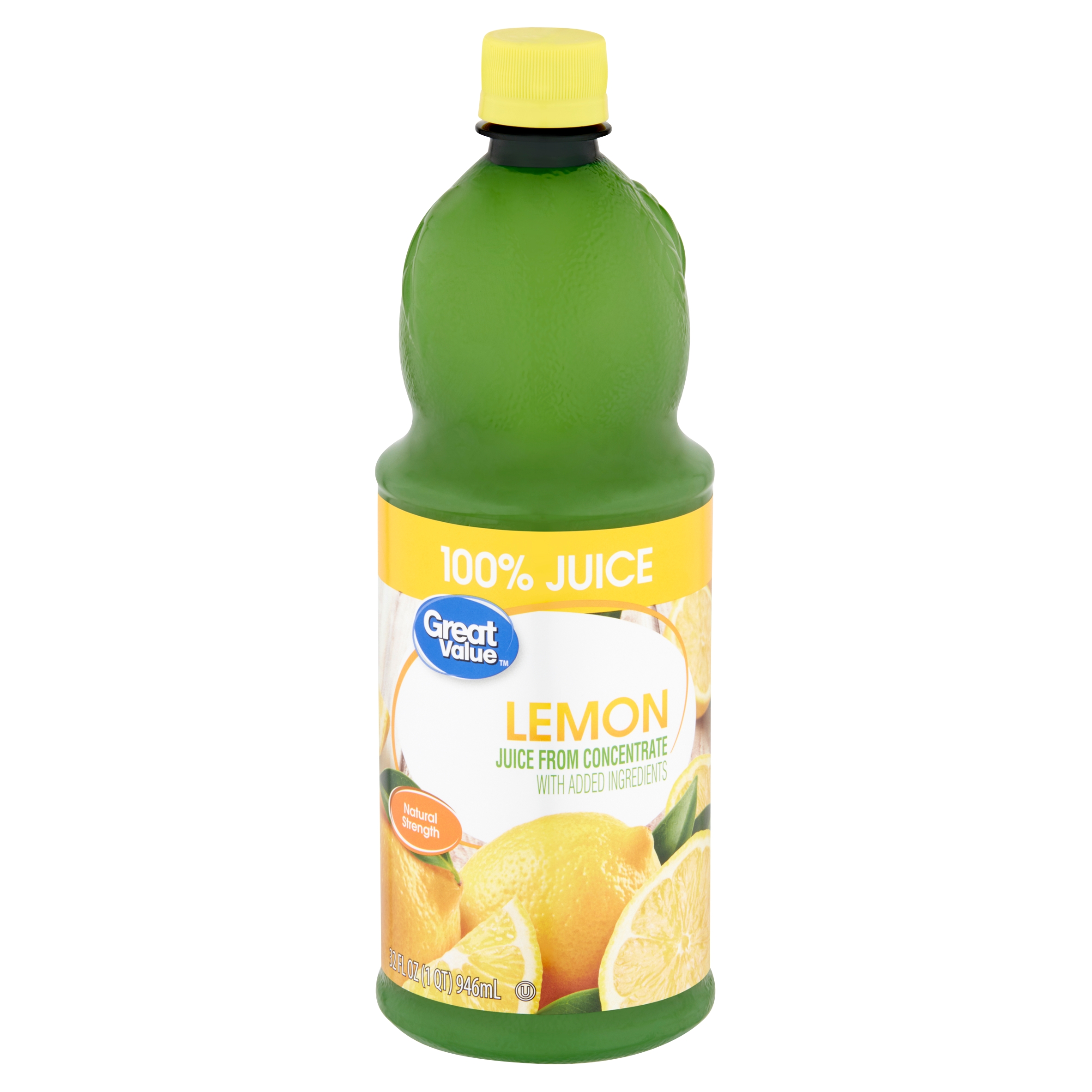 100% LEMON JUICE FROM CONCENTRATE, LEMON