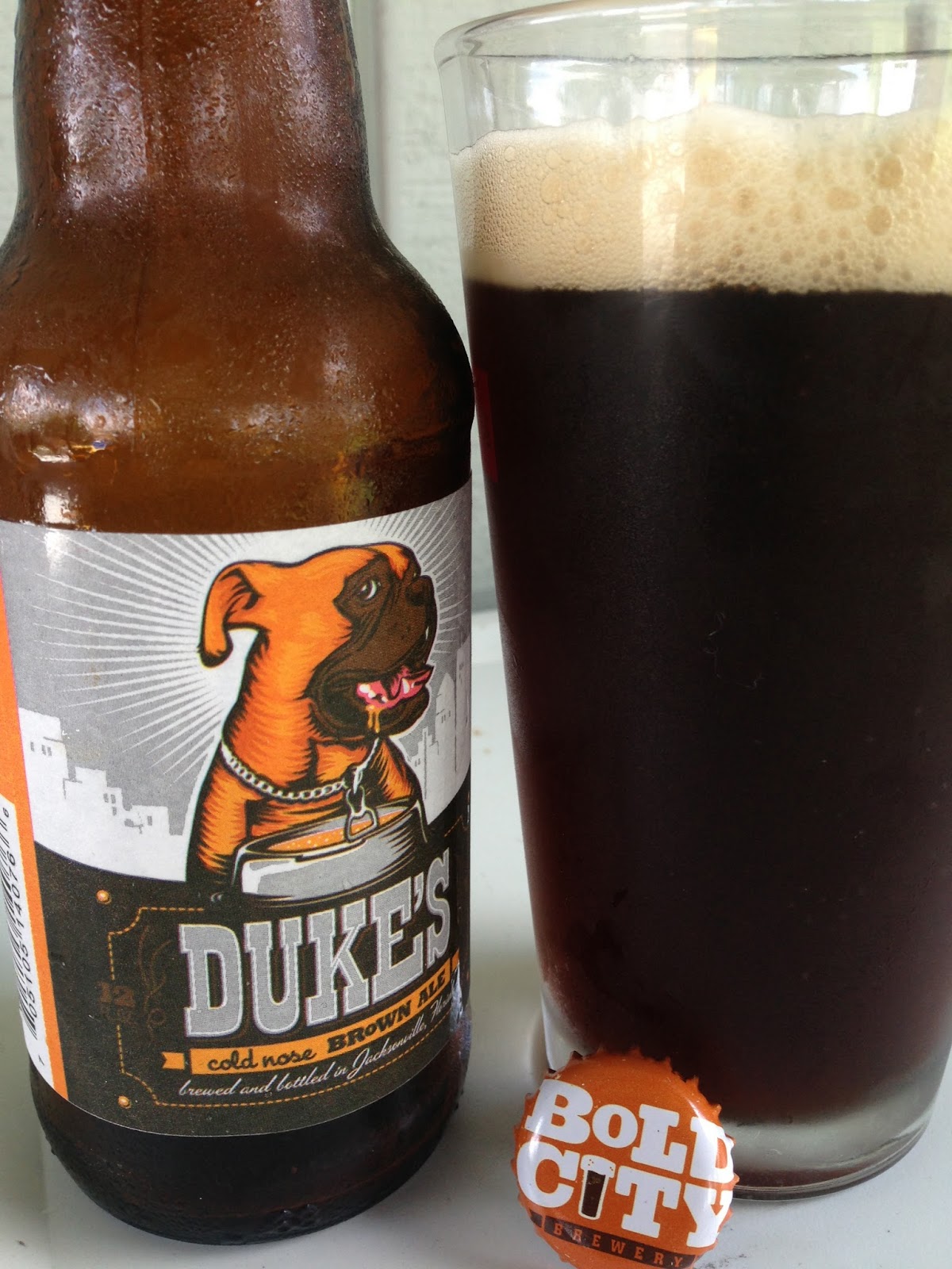 Bold City Duke's Cold Nose Brown Ale, 6 Pack, 12 Fl Oz Bottles