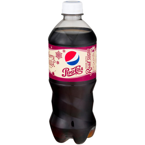 Pepsi-Cola Cherry Vanilla Soda 20 Fl. Oz. Plastic Bottle