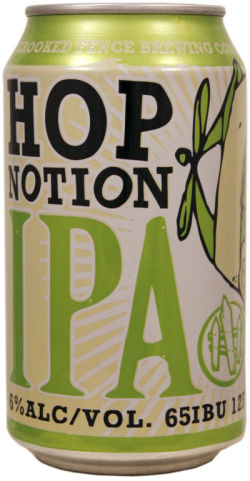Crooked Fence Hop Notion IPA, 6 Pack, 12 Fl Oz